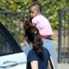 Kristin Davis, son homme Aaron Sorkin et la petite merveille Gemma Rose le 3 juin 2012 à Los Angeles