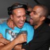 DJ Cut Killer et Tony Parker en septembre 2011 à Pau