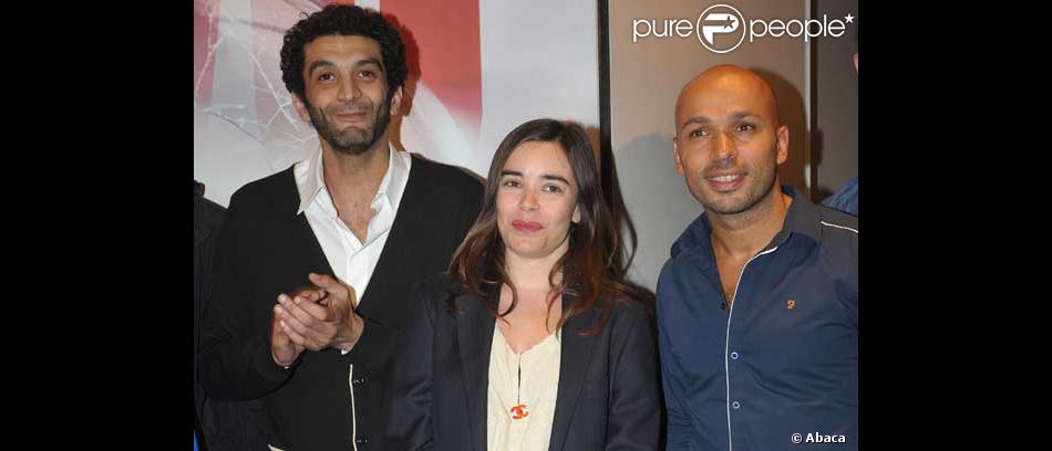 Eric Judor Elodie Bouchez Et Ramzy Bedia A La Projection Du Film Seuls Two Le 12 Juin 2008 Purepeople