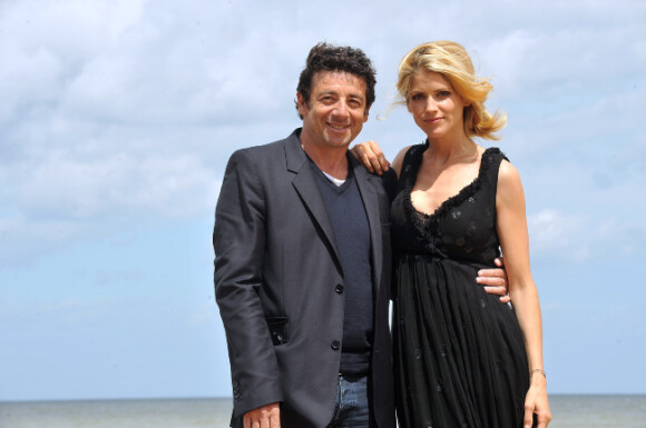 Alice Taglioni et Patrick Bruel lors du photocall Paris - Manhattan, au Festival du film de Cabourg, le 16 juin 2012