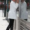 Kris Jenner, la mère de Kim Kardashian dans les rues de Paris le 17 juin 2012