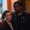 Kim Kardashian et Kanye West vont dîner au restaurant Ferdi, à Paris, le 17 juin 2012