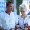 Gwen Stefani et son mari Gavin Rossdale, joli duo sous le soleil de Los Angeles, célèbrent la Fête des Pères en toute décontraction. Le 17 juin 2012.