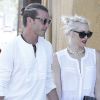 Gwen Stefani et son mari Gavin Rossdale, souriants et relax pour passer la journée de la Fête des Pères en famille. Los Angeles, le 17 juin 2012.