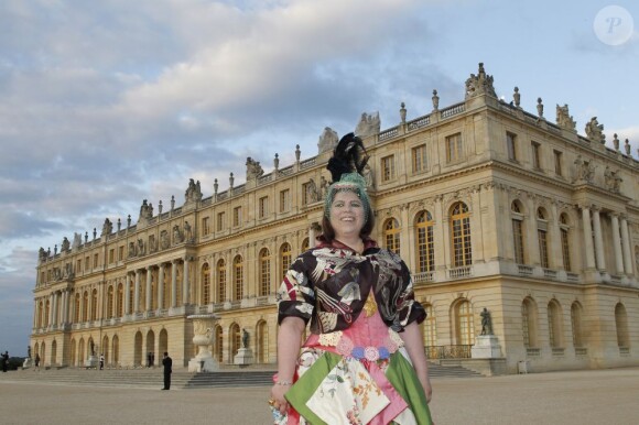 L'artiste au vernissage de l'exposition Joana Vasconcelos au château de Versailles, le 18 juin 2012.