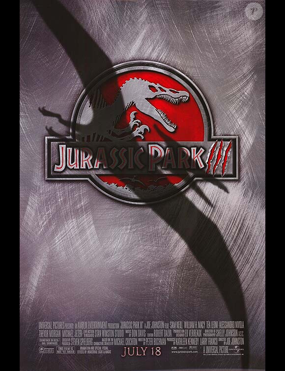 Jurassic Park III (2001) de Joe Johnson.