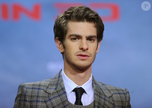 Andrew Garfield à Berlin le 20 juin 2012 pour la présentation de The Amazing Spider-Man.