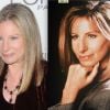 Barbra Streisand en octobre 2011 à Los Angeles / en 1993.