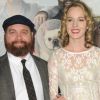 Zach Galifianakis et sa fiancée Quinn Lundberg en octobre 2010 à Los Angeles
