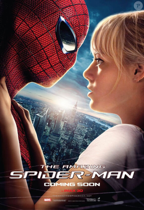 Les héros de The Amazing Spider-Man, en salles le 4 juillet.