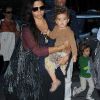 Camila Alves, Matthew McConaughey et leurs enfants dans les rues de New York le 26 juin 2012