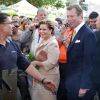 Le grand-duc Henri et la grande-duchesse Maria-Teresa ont pirs part aux festivités de Differdange le 22 juin 2012.
La famille grand-ducale de Luxembourg s'est rassemblée pour célébrer avec enthousiasme la fête nationale, les 22 et 23 juin 2012.