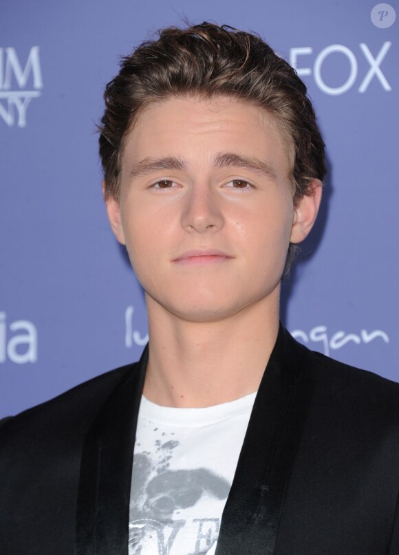 Callan McAuliffe (bientôt dans le Gatsby de Luhrmann) à la soirée organisée en l'honneur de Liam Hemsworth et Yvonne Strahovski par l'Australians In film, à Los Angeles, le 27 juin 2012.