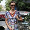 Fraîche et lookée, Miranda Kerr se promène dans les rues de New York le 29 juin 2012