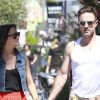 EXCLU - David Arquette, très amoureux, se promène main dans la main avec sa ravissante petite amie Christina McLarty le 30 juin 2012 à Los Angeles