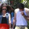 EXCLU - David Arquette se promène main dans la main avec sa ravissante petite amie Christina McLarty le 30 juin 2012 à Los Angeles