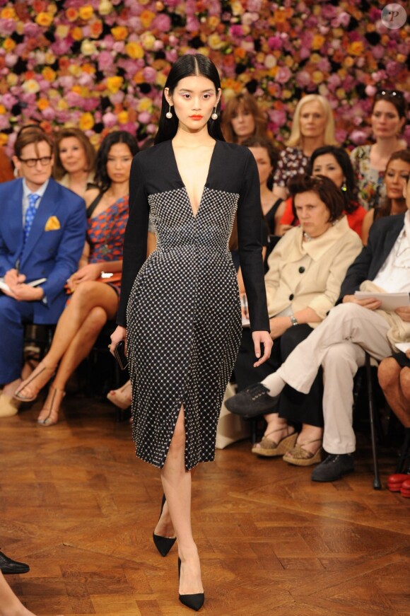 Défilé haute couture Christian Dior automne-hiver 2012/2013 à Paris. Le 2 juillet 2012.