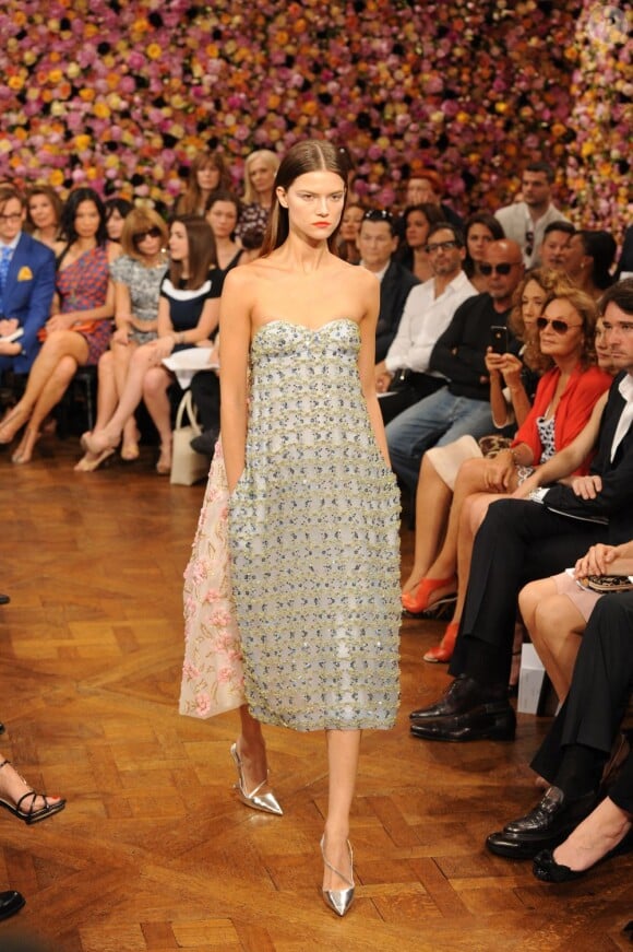 Défilé haute couture Christian Dior automne-hiver 2012/2013 à Paris. Le 2 juillet 2012.