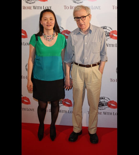 Woody Allen et Soon-Yi Previn à Paris en juin 2012.