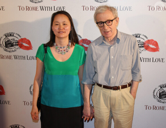 Woody Allen et Soon-Yi Previn à Paris en juin 2012.