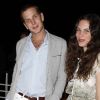 Andrea Casiraghi et Tatiana Santo Domingo lors de la soirée de Grisogono en marge du 65e Festival de Cannes, le 23 mai 2012. Leurs fiançailles ont été annoncées le 4 juillet 2012 par la princesse Caroline de Hanovre, dont Andrea est le fils aîné.