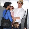 Matthew McConaughey et Camila Alves et leur enfants Vida et Levi en juin 2012 à Los Angeles