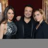 Sofia Essaïdi et Vahna Giocante assistent au défilé haute couture de Zuhair Murad à l'hôtel Westin. Paris, le 4 juillet 2012.