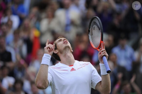 Andy Murray le 4 juillet 2012 à Wimbledon