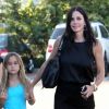 Courteney Cox et sa fille Coco : sortie au restaurant Cafe Habana à Los Angeles le 6 juillet 2012