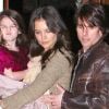 Tom Cruise, Katie Holmes et leur fille en 2011