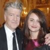 David Lynch et Emily Stofle le 1er octobre 2007 à Paris