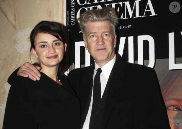 David Lynch et Emily Stofle le 5 février 2007