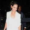 Katie Holmes à la sortie du restaurant The Lion, à New York, le 11 juillet 2012.
