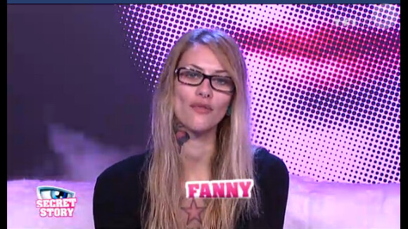 Fanny dans la quotidienne de Secret Story 6 le vendredi 13 juillet 2012 sur TF1