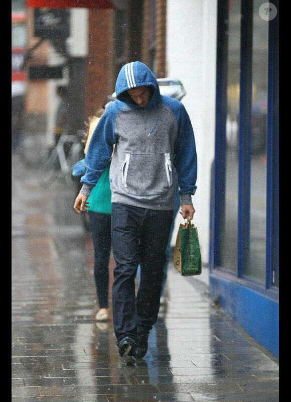 Andy Murray se rend dans un magasin Whole Food pour acheter des sushis, le mardi 10 juillet 2012.