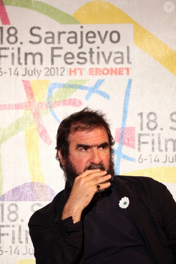Eric Cantona au Festival de Sarajevo le 11 juillet 2012