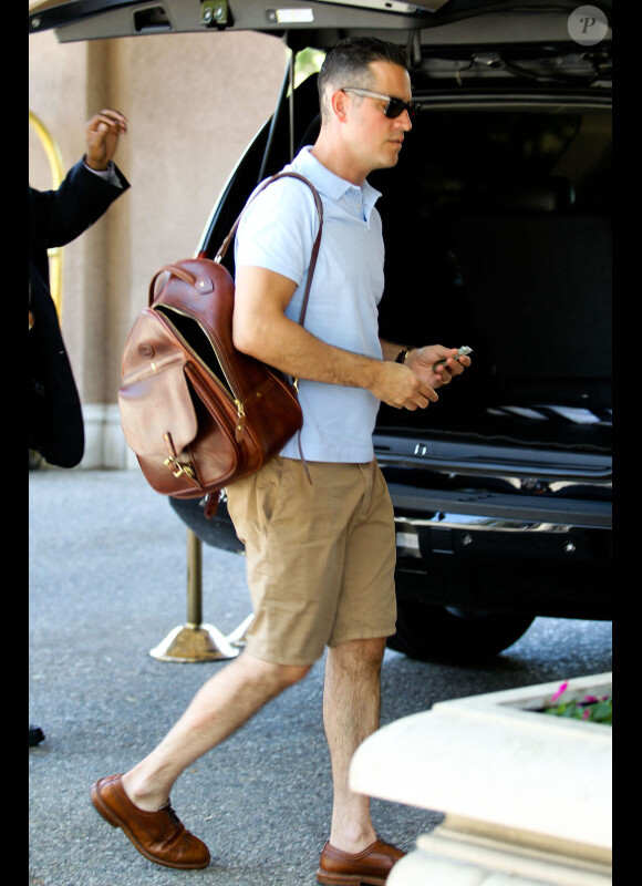 Jim Toth arrive à Pasadena, en Californie, le samedi 14 juillet 2012.
