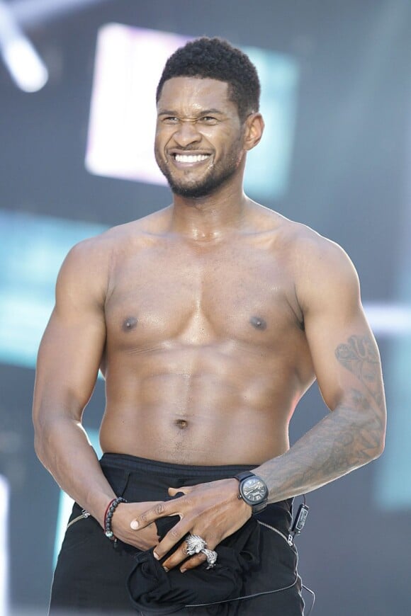 Usher à Londres, le 9 juin 2012.