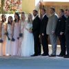 Kirsten Dunst, ravie d'être demoiselle d'honneur du mariage de sa meilleure amie à Santa Barbara le 15 juillet 2012