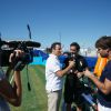 Cyril Hanouna, lors du tournoi Classic Tennis Tour, les jeudi 12 et vendredi 13 juillet à St-Tropez.
