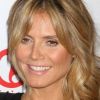 Heidi Klum assiste à la soirée anniversaire de son émission Project Runway. New York, le 17 juillet 2012.