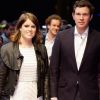 La princesse Eugenie d'York et son boyfriend Jack Brooksbank au Waterloo IMAX de Londres le 18 juillet 2012 pour la première de Batman - The Dark Knight Rises.