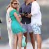 La princesse Beatrice d'York en vacances avec son boyfriend Dave Clark à Saint-Tropez le 14 juillet 2012