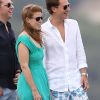La princesse Beatrice d'York en vacances avec son boyfriend Dave Clark à Saint-Tropez le 14 juillet 2012