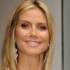 Heidi Klum et le jury de Project Runway venus visiter le plateau de Good Morning America, à New York, le 19 juillet 2012 - Heidi Klum a le sourire figé