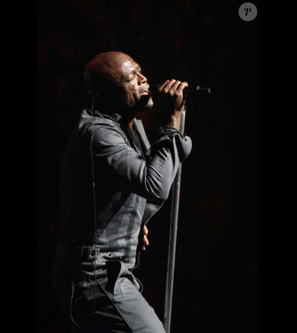 Seal en concert à New York, le 18 juillet 2012 à New York