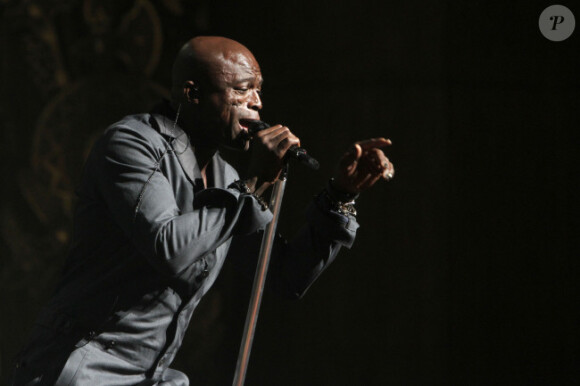 Seal en concert à New York, le 18 juillet 2012 à New York