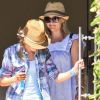 Reese Witherspoon et sa fille Ava à Los Angeles, le 20 juillet 2012.