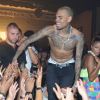 Chris Brown donne un showcase le 25 juillet 2012 au Gotha Club à Cannes
