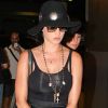 Katy Perry, libre, s'envole pour le Brésil. A l'aéroport de Miami, le 28 juillet 2012.